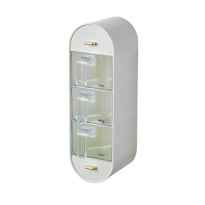 Space-saving spice jar for wall mounting | Bowlift