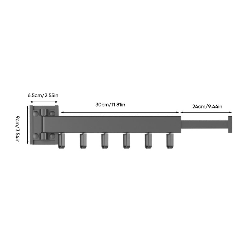 Aluminum Alloy Folding Ring Hook Drying Rack | Bowlift