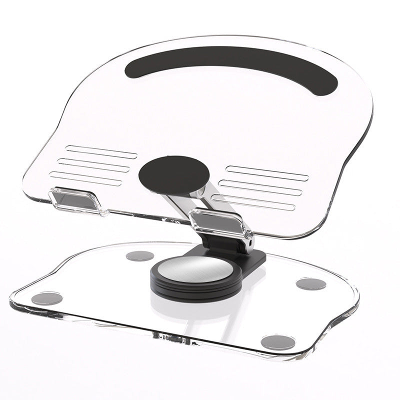 BowLift | Folding transparent acrylic tablet stand