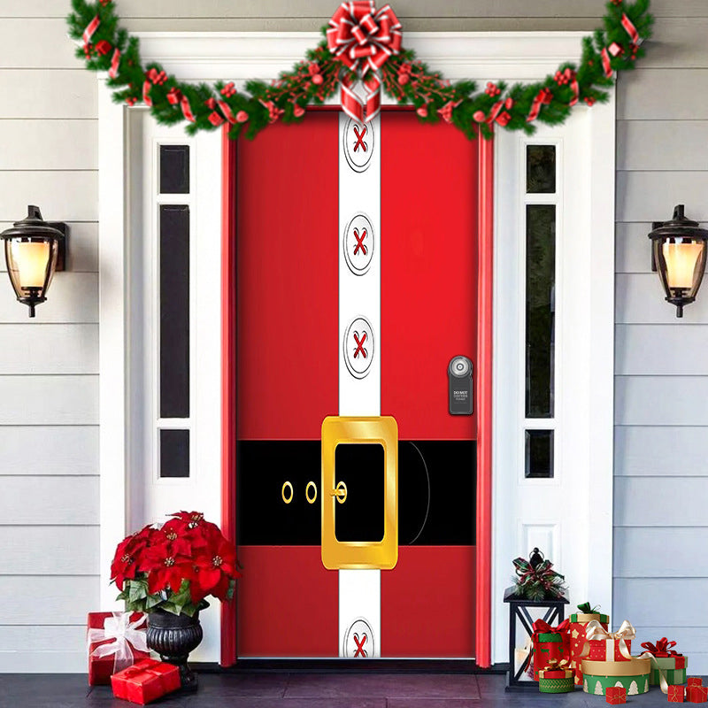 BowLift | Nightmare Before Christmas Outdoor Decorations Props Christmas Elves Door Cover