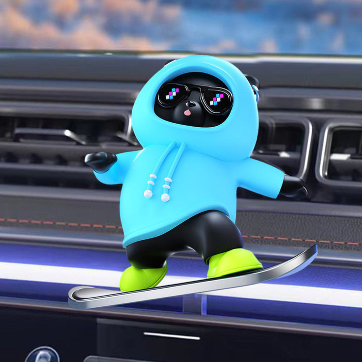BowLift | Skateboarding Bears Car Decoration