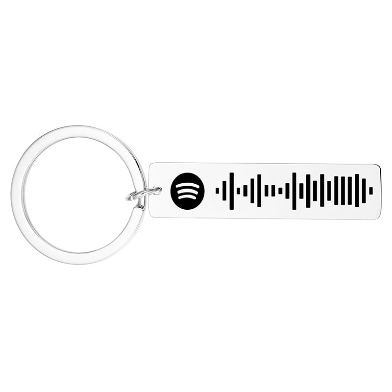 BowLift | Music Code Plaque Keychain