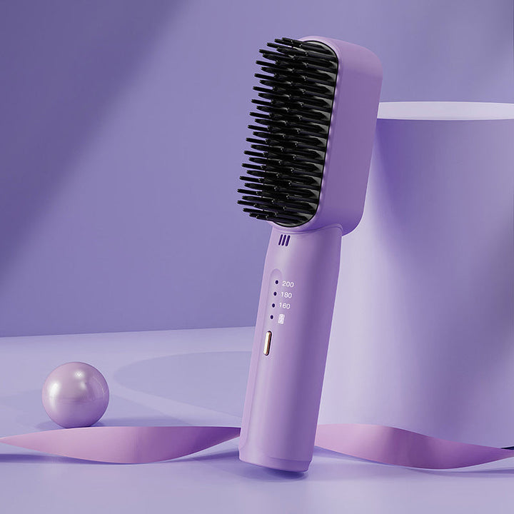 BowLift | Portable negative ion hair straightener comb