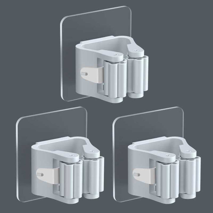 BowLift | Wall Mounted Mop Holder (3 PCS)