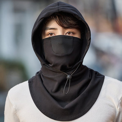 Hooded Face Mask with Neck Warmer for Cycling | Bowlift