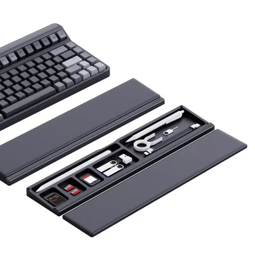 BowLift | Keyboard wrist rest with desk divider box