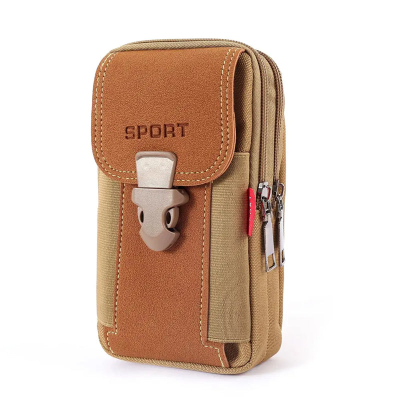 Multifunctional belt phone pouch for men | Bowlift