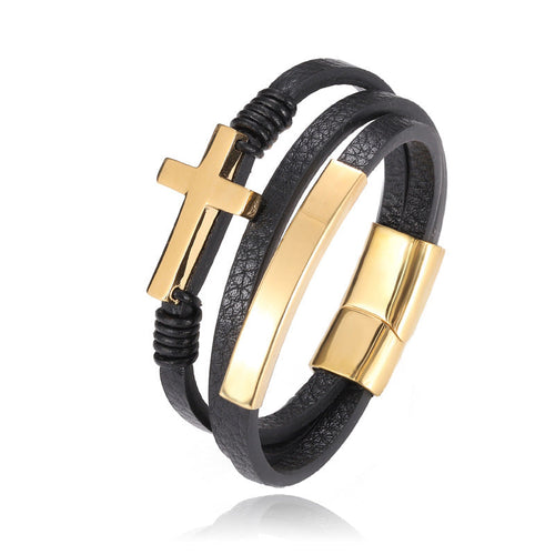 BowLift | Multi-layered cross bracelet