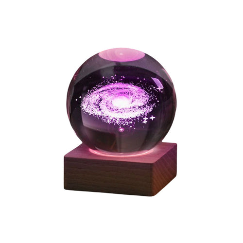 BowLift | 3D Galaxy Crystal Ball Night Light Decorative Lamp