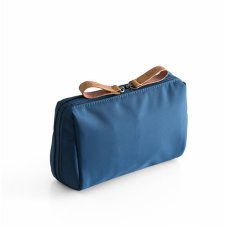 BowLift | Solid Color Cosmetic Bag with Double Zipper