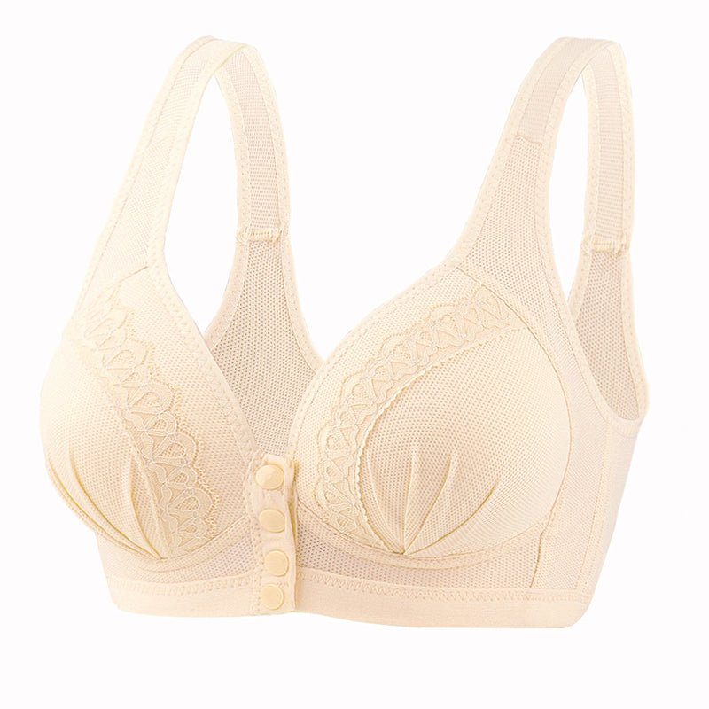 BowLift | Front Button Breathable Skin-Friendly Bra