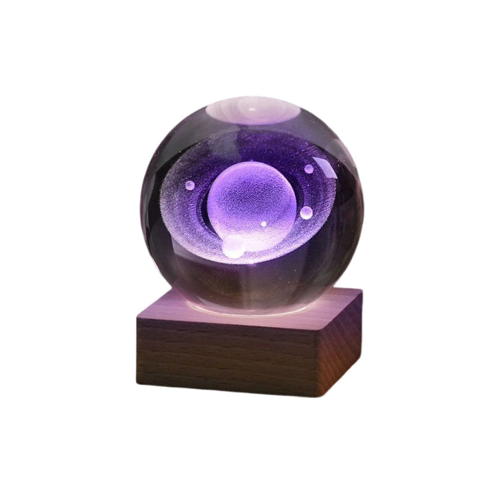 Night light Crystal ball 3D Galaxy | Bowlift