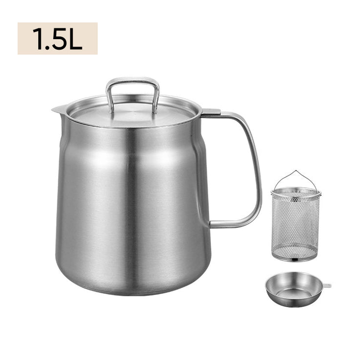 BowLift | 2-in-1 304 Stainless Steel Multifunctional Oil Filter Pot