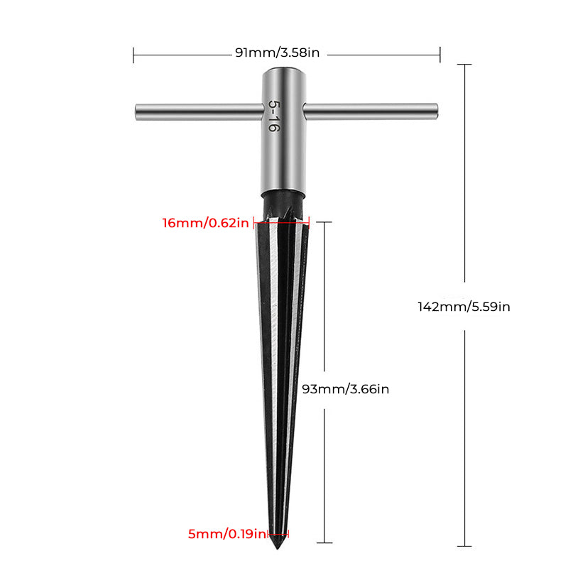 BowLift | T-handle conical reamer