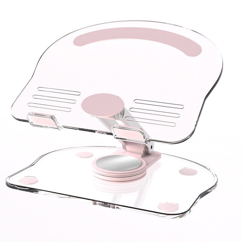BowLift | Folding transparent acrylic tablet stand
