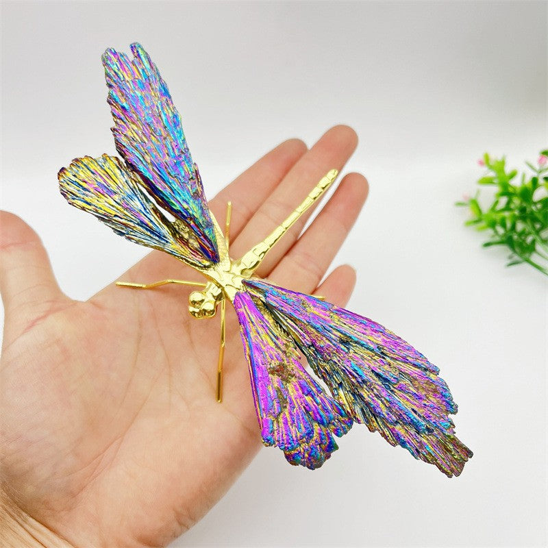 AURA TOURMALINE KYANITE DRAGONFLY | Bowlift