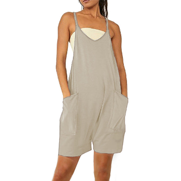 Sleeveless dress with pockets | Bowlift