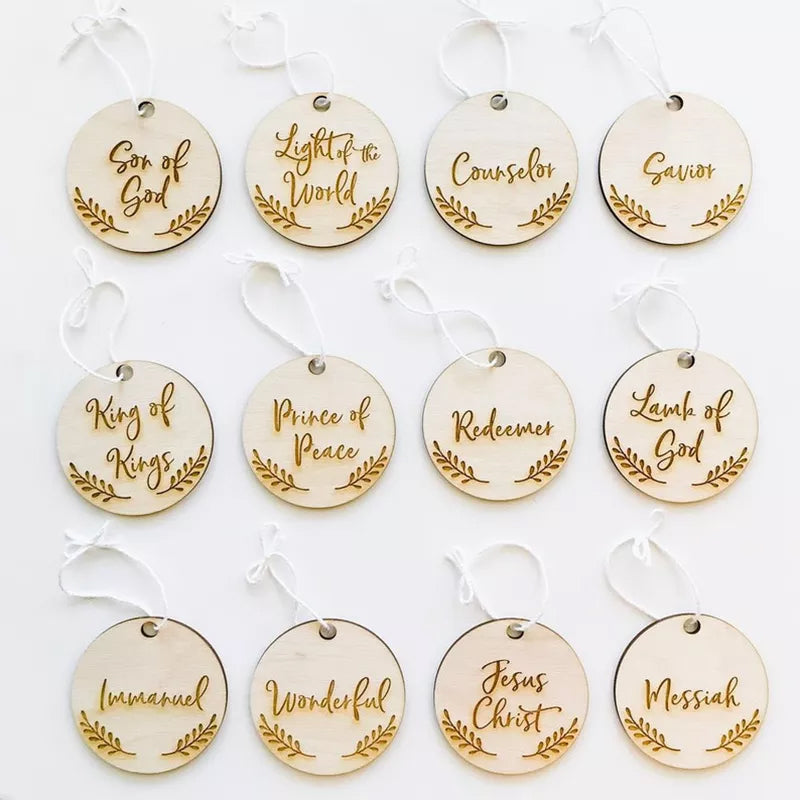 BowLift | Names of Jesus Christ Ornaments