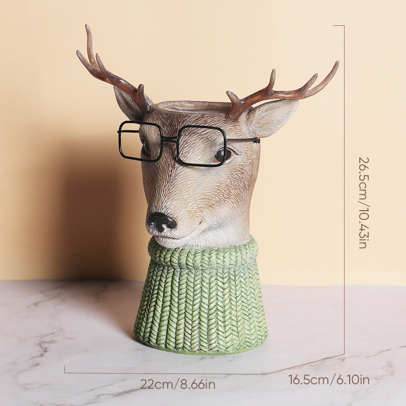Resin Animal Flower Pot | Bowlift