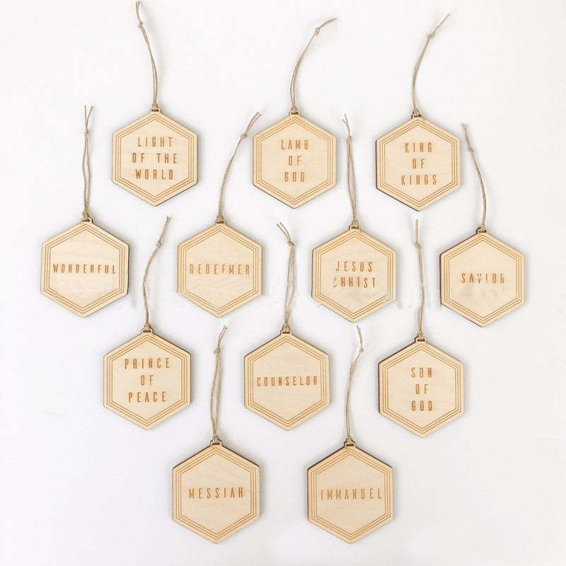 BowLift | Names of Jesus Christ Ornaments