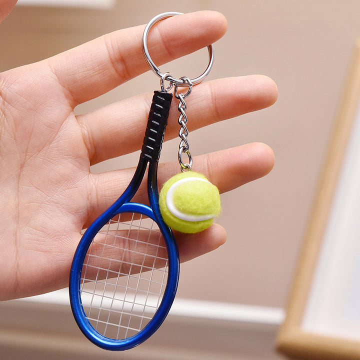 BowLift | Mini tennis racket keychain