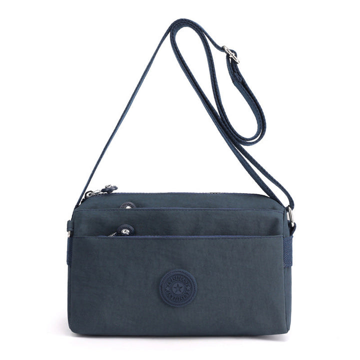 Women's Casual Multi-layer Fashionable Simple Shoulder Bag Made of Nylon | Bowlift