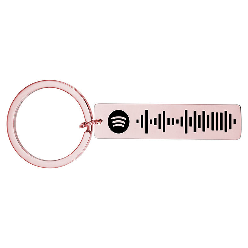 BowLift | Music Code Plaque Keychain