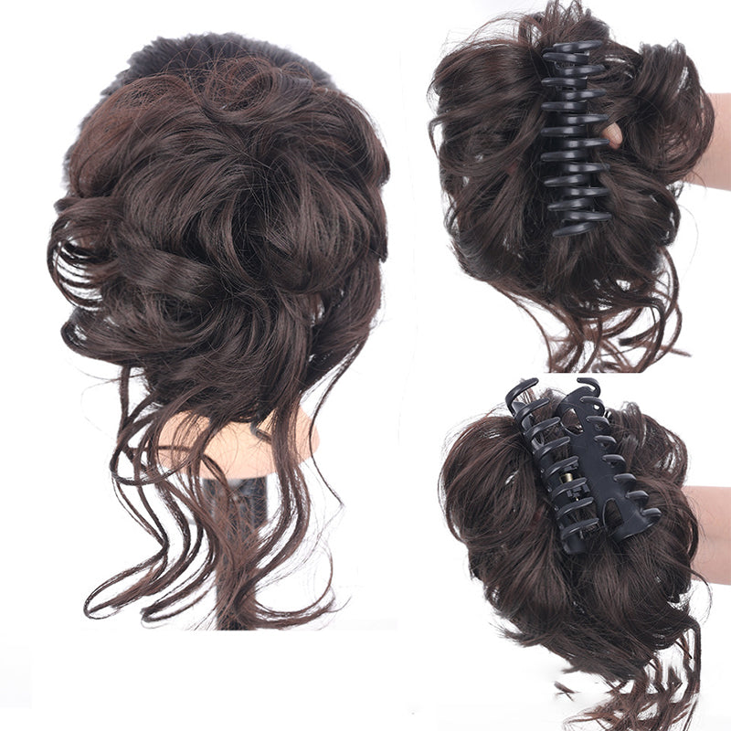 Hair bun ponytail with clip | Bowlift