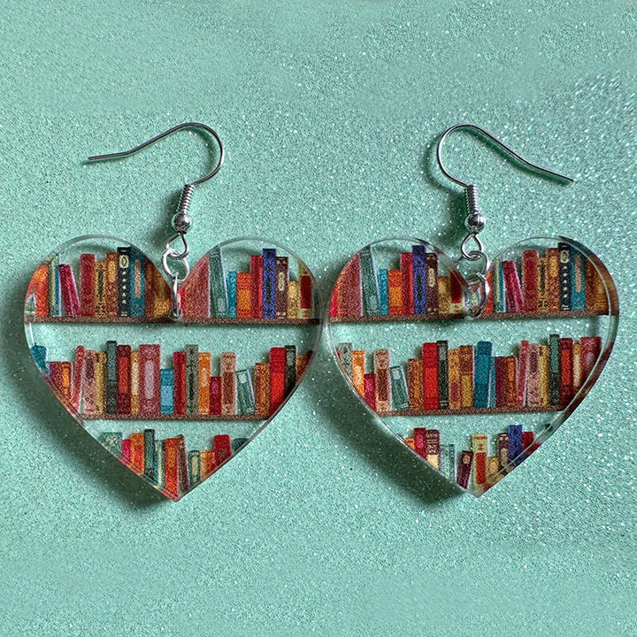 BowLift | Beech Earrings / Earrings for Book Lovers