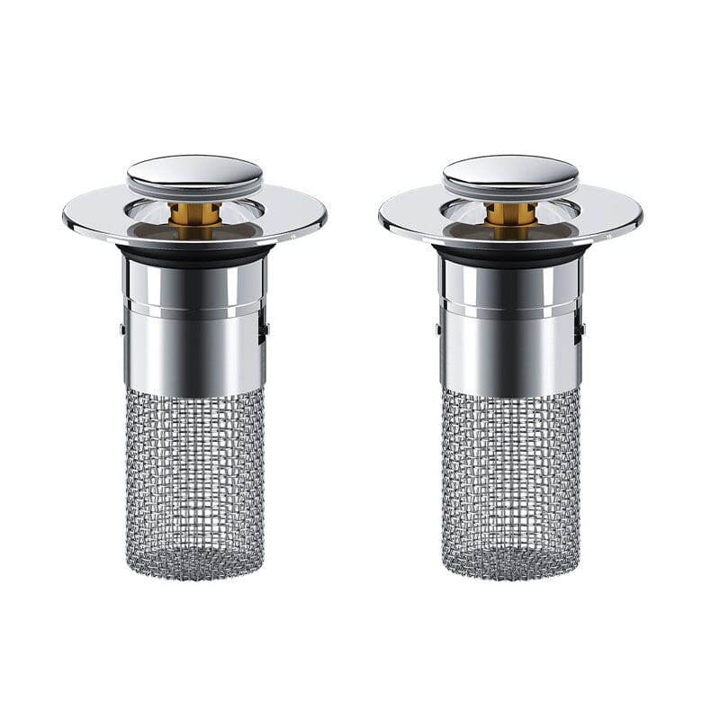 Drain filter stainless steel with pop-up mechanism | Bowlift
