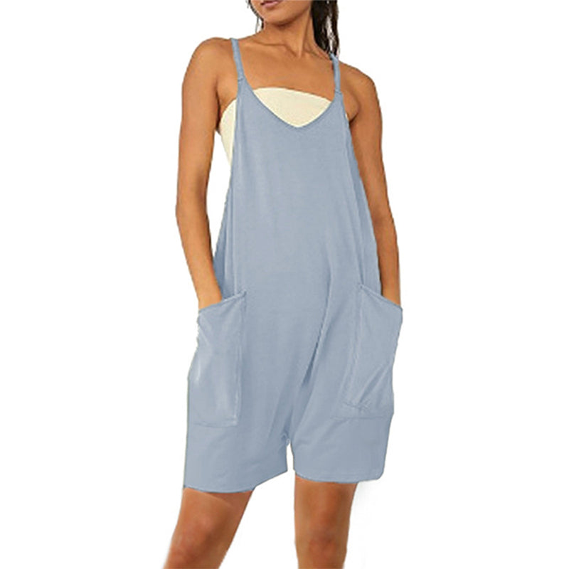 Sleeveless dress with pockets | Bowlift