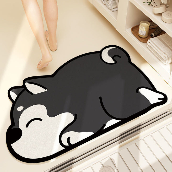 Cartoon Super Absorbent Anti-slip Floor Mat for Bathroom | Bowlift