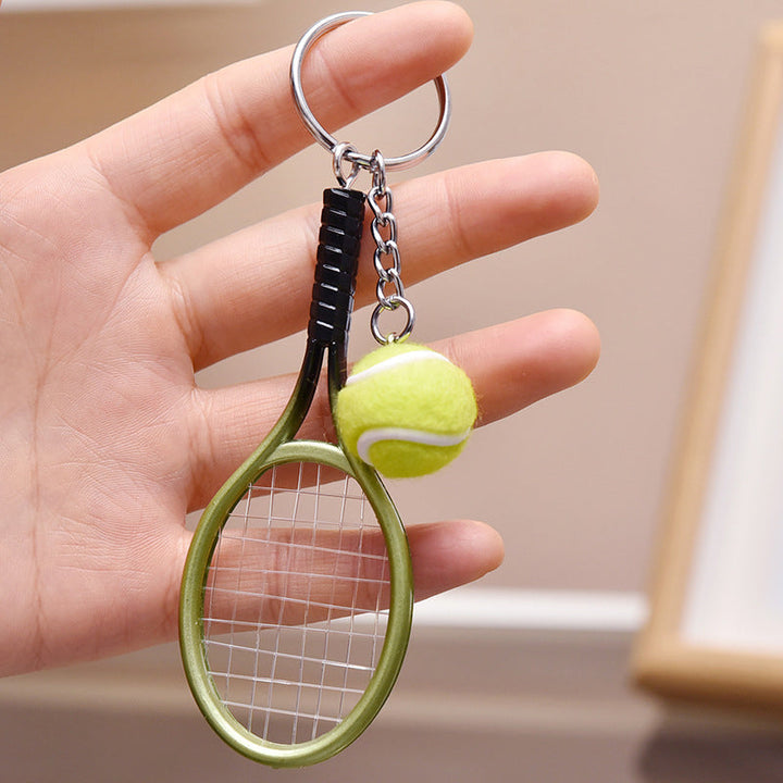 BowLift | Mini tennis racket keychain