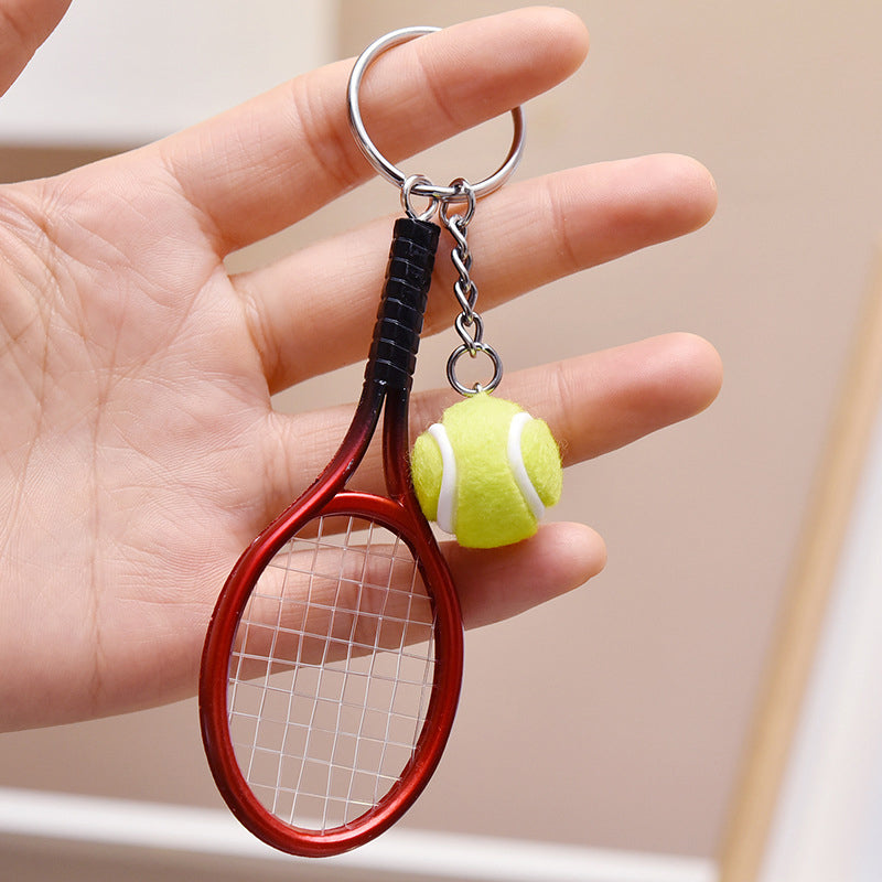 BowLift | Mini tennis racket keychain