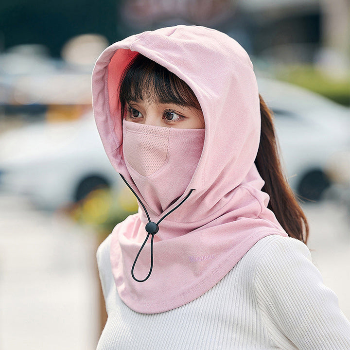 Hooded Face Mask with Neck Warmer for Cycling | Bowlift