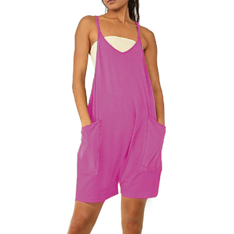 Sleeveless dress with pockets | Bowlift
