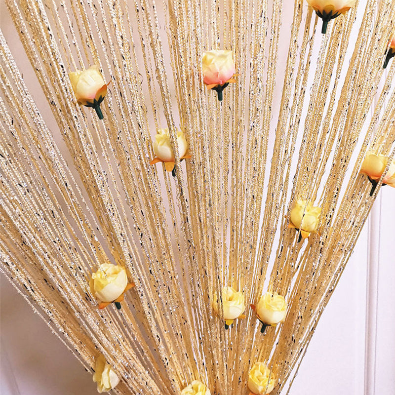 BowLift | Rose Thread Door Curtain