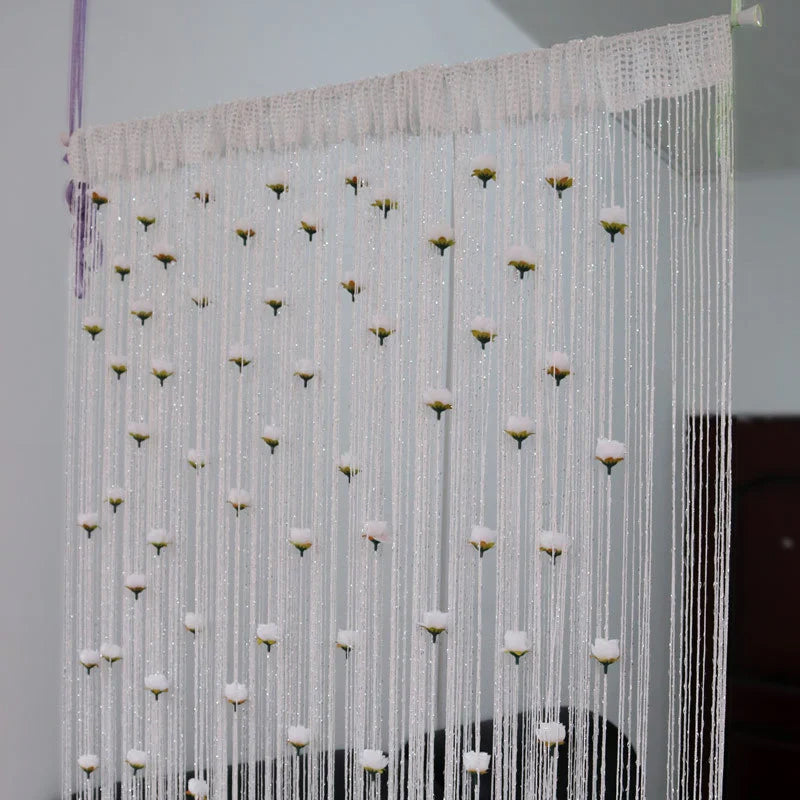 BowLift | Rose Thread Door Curtain