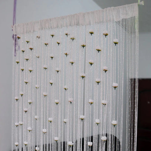 BowLift | Rose Thread Door Curtain