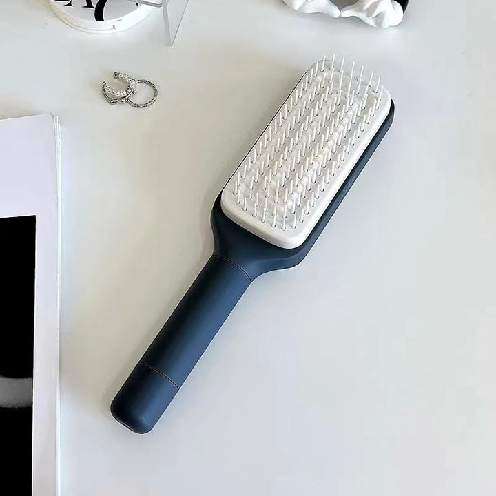 BowLift | Self-cleaning anti-static massage comb