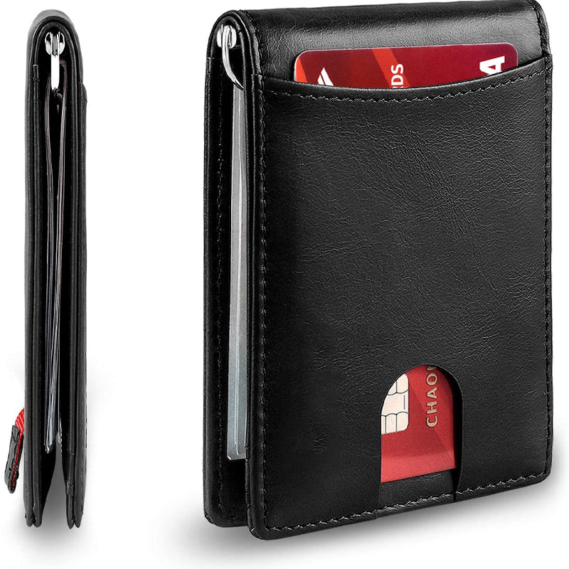 BowLift | Genuine Leather Anti-theft Swipe Card Holder