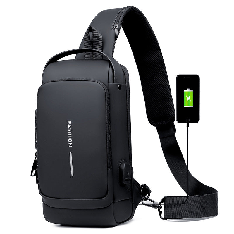 BowLift | Theft-proof shoulder bag with USB charging port