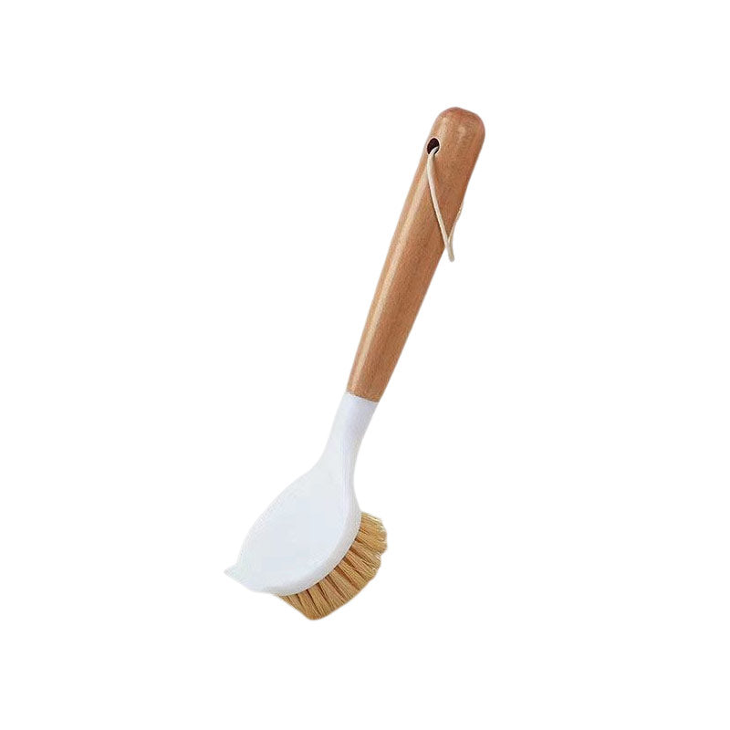 Wooden Handle Pan Brush | Bowlift