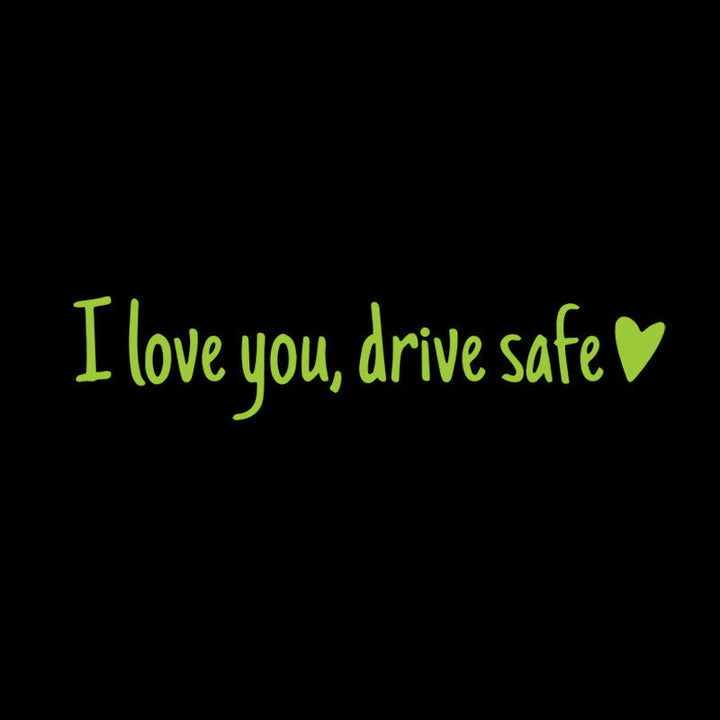 BowLift | I Love You Driving Safe Mirror Sticker
