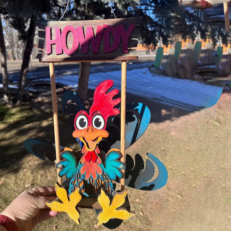 BowLift | Animal Windmill Yard Art Decoration