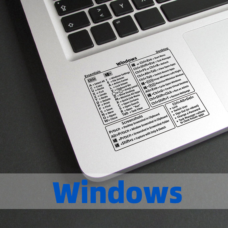 BowLift | Keyboard Shortcut Stickers