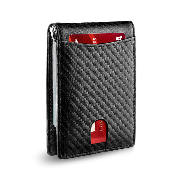 BowLift | Genuine Leather Anti-theft Swipe Card Holder