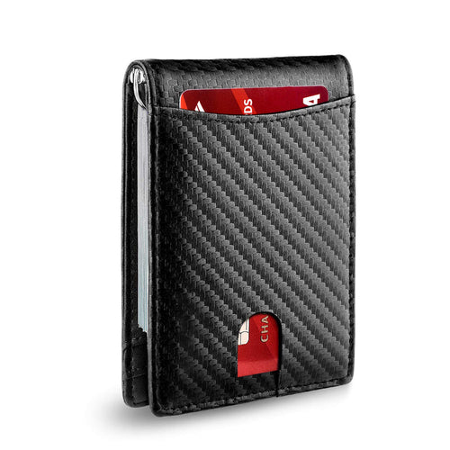 BowLift | Genuine Leather Anti-theft Swipe Card Holder