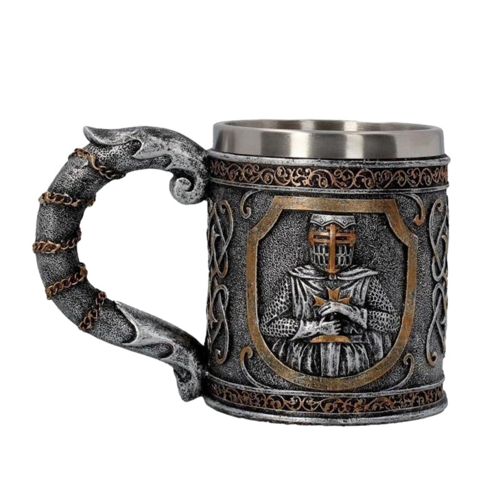 Creative Stainless Steel Medieval Mug Tankard for Beer Coffee | Bowlift
