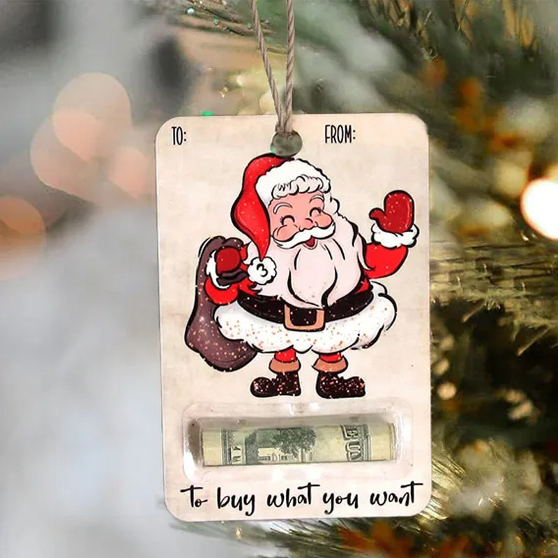 BowLift | Santa Christmas money holder
